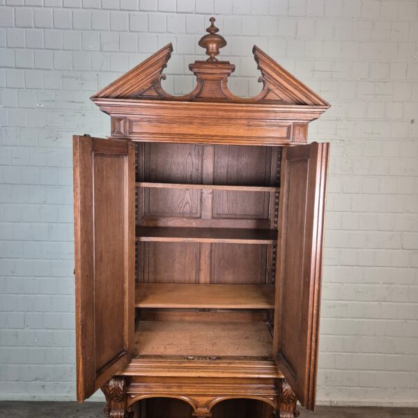 Cabinet Gründerzeit 1880 Oak - Image 14