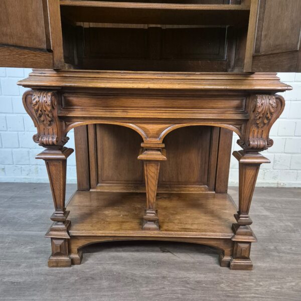 Cabinet Gründerzeit 1880 Oak - Image 16