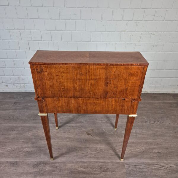 Ladies' desk Secretary Biedermeier 1840 Walnut - Image 5