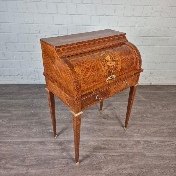 Ladies' desk Secretary Biedermeier 1840 Walnut