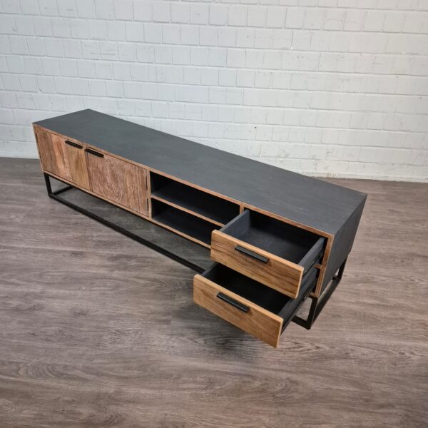 Lowboard TV Cabinet Teak 1,90 m - Image 7