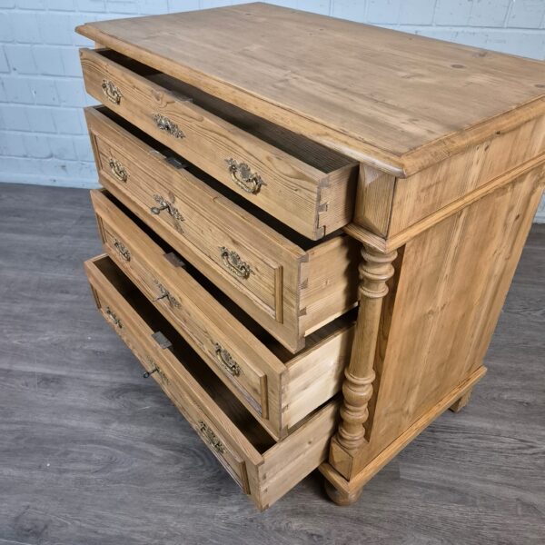 Chest of Drawers Gründerzeit 1880 Pine - Image 9