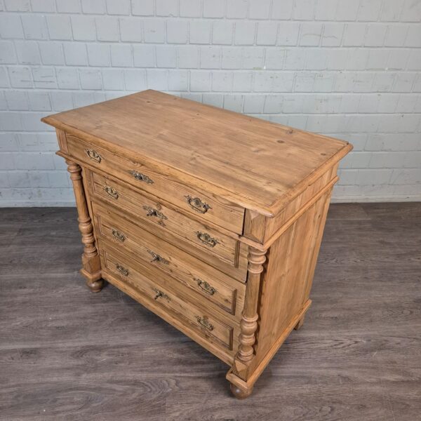 Chest of Drawers Gründerzeit 1880 Pine - Image 4