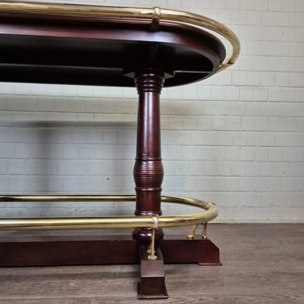 Bar table Mahogany 1,95 m x 0,95 m - Image 12