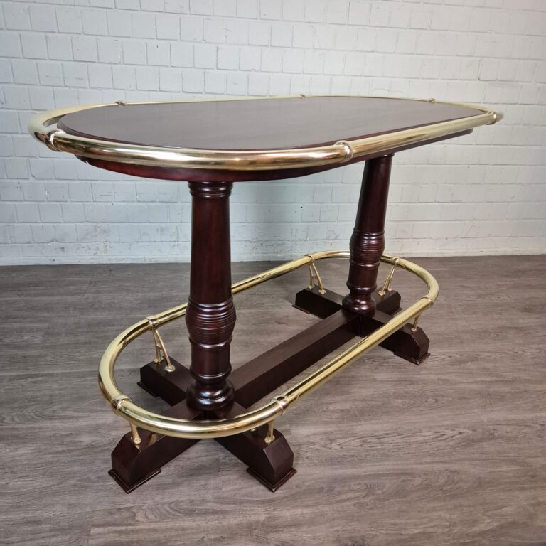Bar table Mahogany 1,95 m x 0,95 m - Image 3