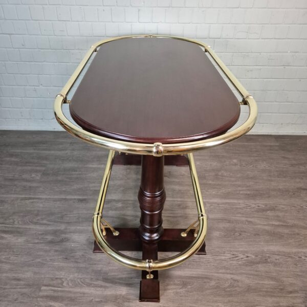 Bar table Mahogany 1,95 m x 0,95 m - Image 4