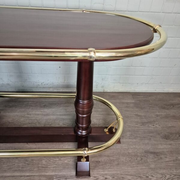 Bar table Mahogany 1,95 m x 0,95 m - Image 10