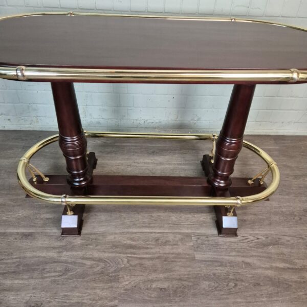 Bar table Mahogany 1,95 m x 0,95 m - Image 9