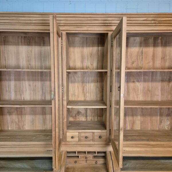 Shop Cabinet Bookcase 2,40 m Teak - Image 14