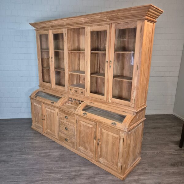 Shop Cabinet Bookcase 2,40 m Teak - Image 2