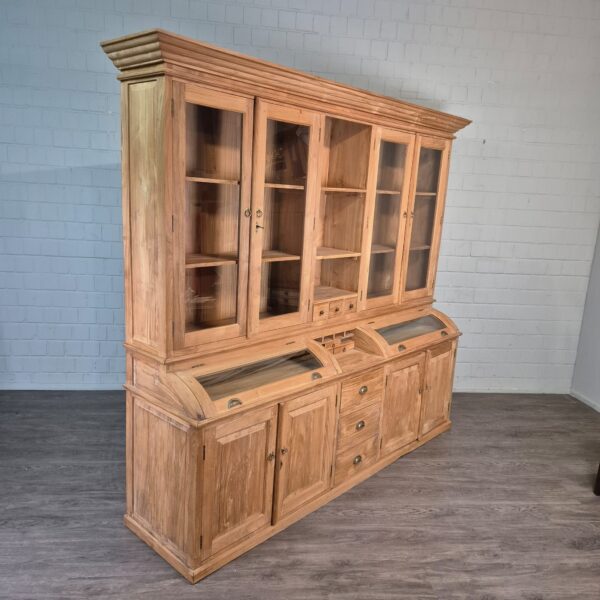 Shop Cabinet Bookcase 2,40 m Teak