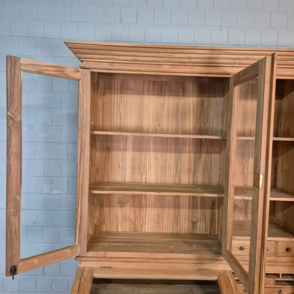 Shop Cabinet Bookcase 2,40 m Teak - Image 12