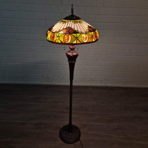 Tiffany Floor lamp Art-Deco Ø 0.52 m