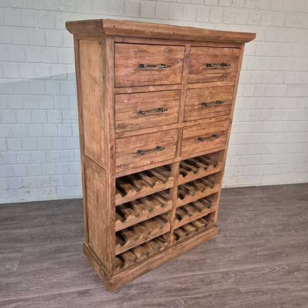 Wine Cabinet Teak 1,08 m