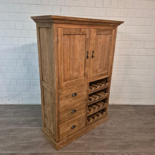 Wine Cabinet Teak 1,13 m