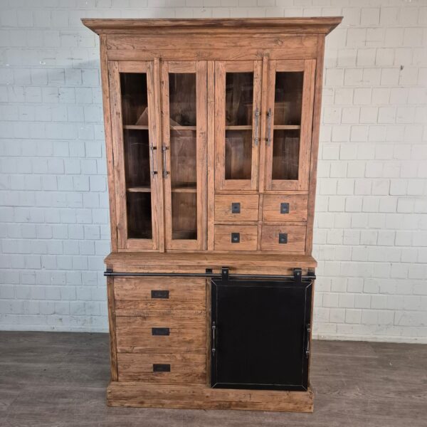 Wine Cabinet Teak 1,35 m - Image 2