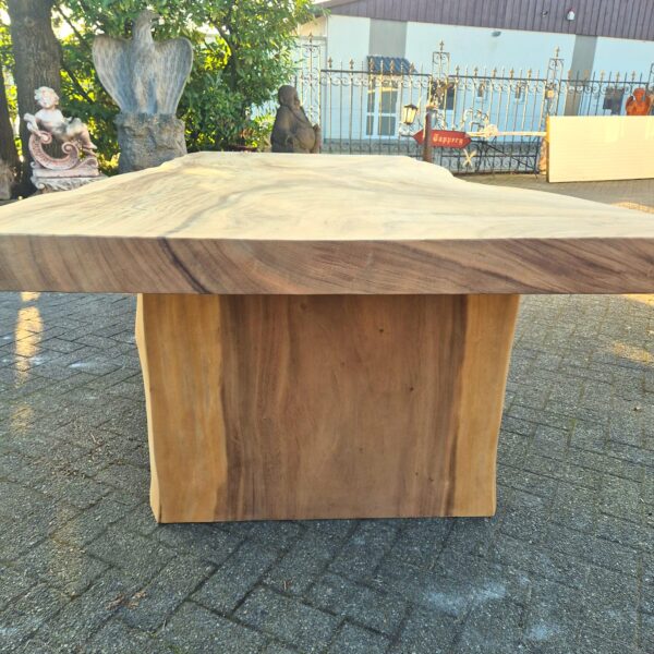 Dining Table Conference Table Suar Wood L-Shape 3.18 m x 1.30 m - Image 12