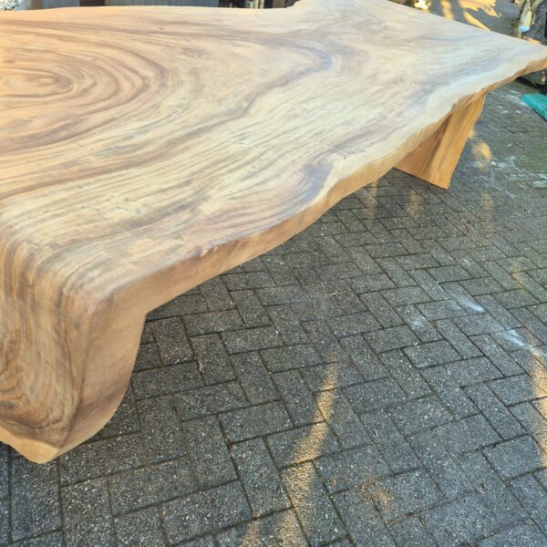 Dining Table Conference Table Suar Wood L-Shape 3.18 m x 1.30 m - Image 10