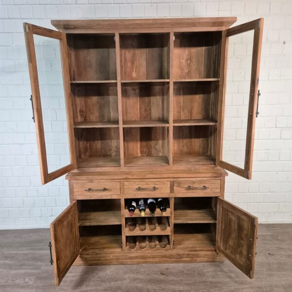 Wine Cabinet Teak 1,50 m - Image 10