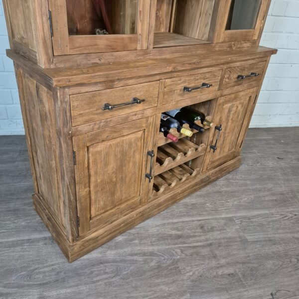 Wine Cabinet Teak 1,50 m - Image 4