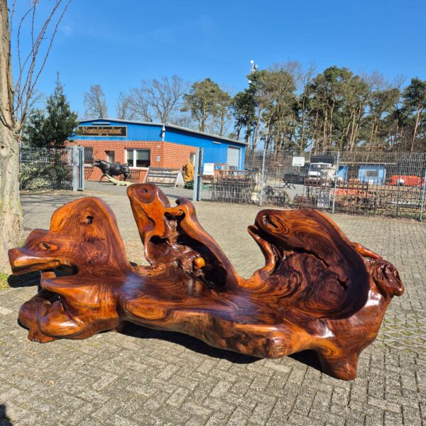 Garden Bench Teak 3,70 m - Image 2