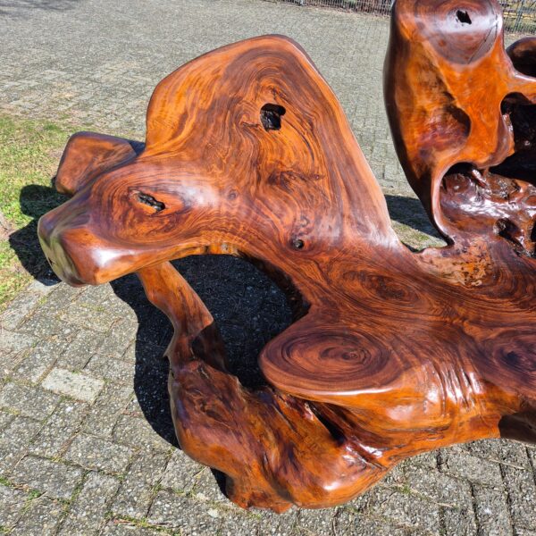 Garden Bench Teak 3,70 m - Image 8