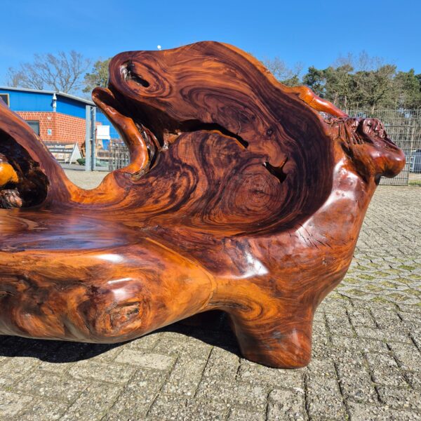 Garden Bench Teak 3,70 m - Image 11