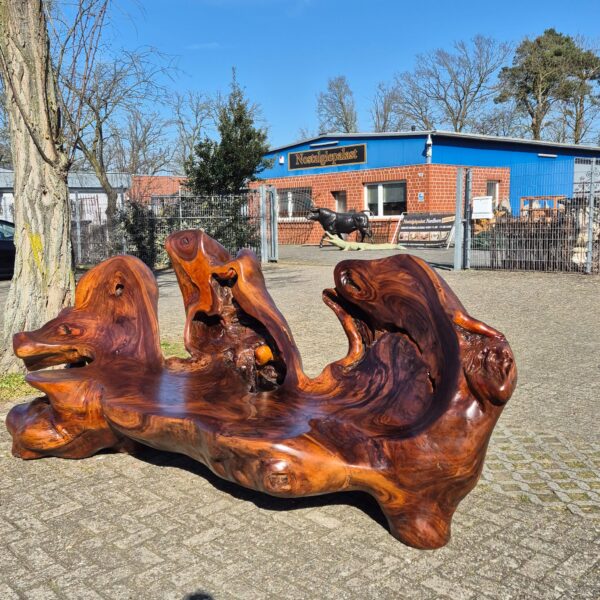 Garden Bench Teak 3,70 m - Image 3