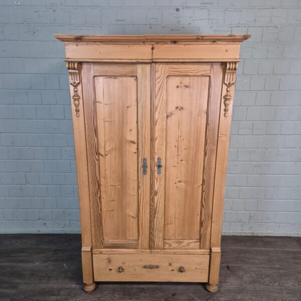 Wardrobe Gründerzeit 1880 Pine - Image 2