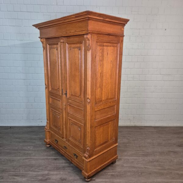 Wardrobe Gründerzeit 1880 Oak - Image 3