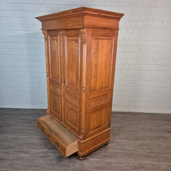 Wardrobe Gründerzeit 1880 Oak - Image 20