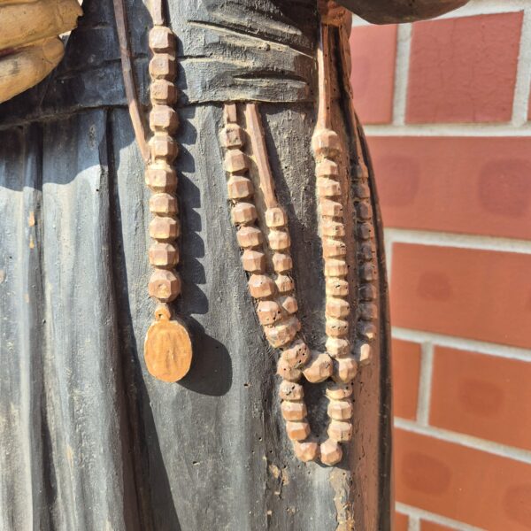 Statue Antique Saint Gerard Majella 1780 - Image 8