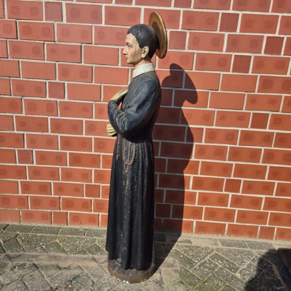 Statue Antique Saint Gerard Majella 1780 - Image 2