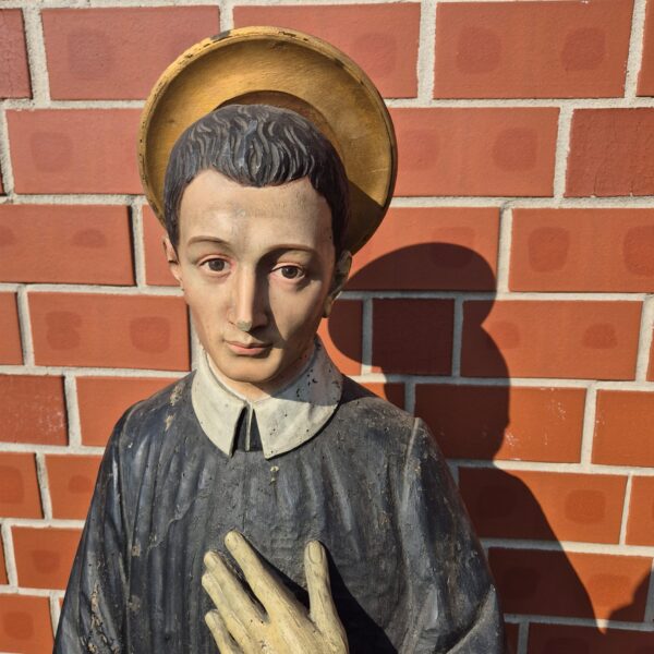 Statue Antique Saint Gerard Majella 1780 - Image 6