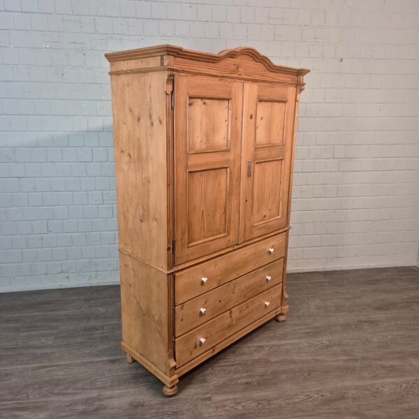 Cabinet Wardrobe Gründerzeit 1880 Pine