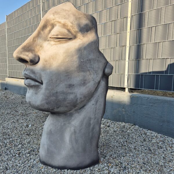 Sculpture Face Concrete 1.38 m - Image 7