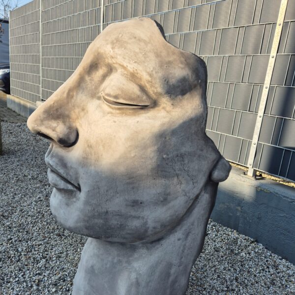 Sculpture Face Concrete 1.38 m - Image 6