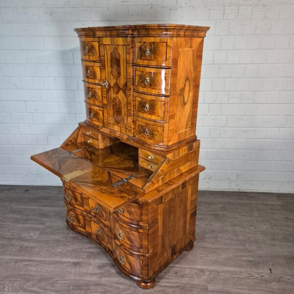 Tabernacle Secretary Baroque 1780 Walnut - Image 17