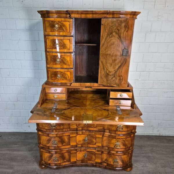 Tabernacle Secretary Baroque 1780 Walnut - Image 15