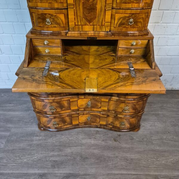 Tabernacle Secretary Baroque 1780 Walnut - Image 9