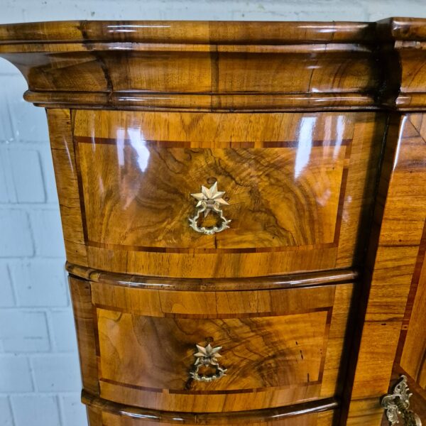 Tabernacle Secretary Baroque 1780 Walnut - Image 10