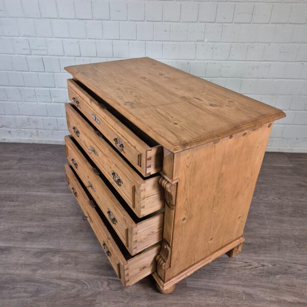 Chest of Drawers Gründerzeit 1880 Pine - Image 6