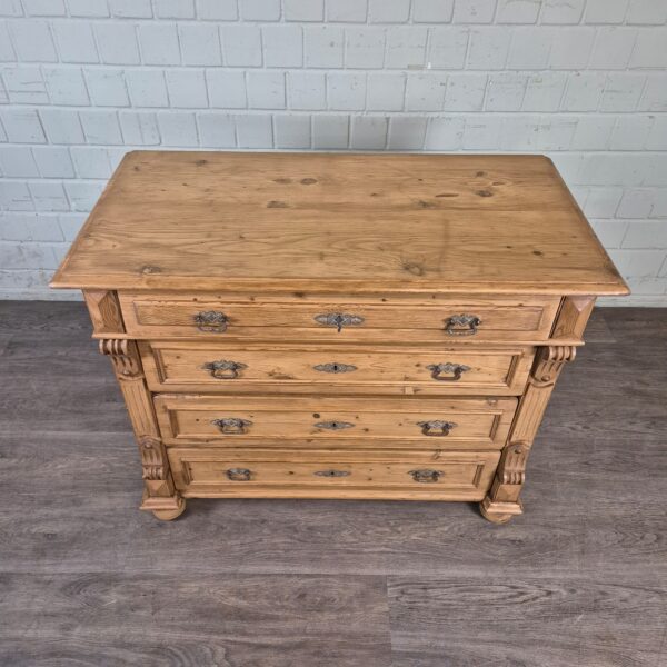 Chest of Drawers Gründerzeit 1880 Pine - Image 2