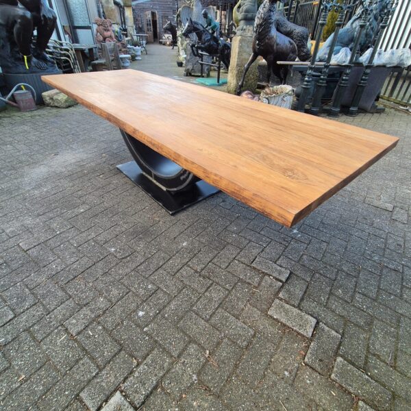 Designer Dining Table Teak 3,00 m x 1,01 m - Image 3