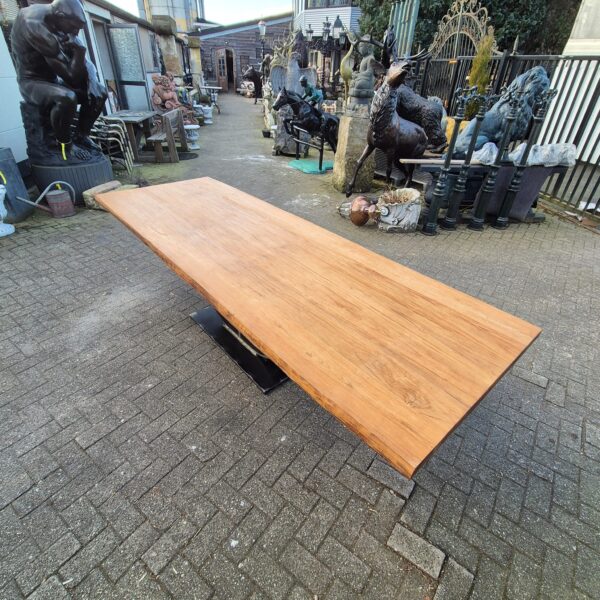 Designer Dining Table Teak 3,00 m x 1,01 m - Image 2