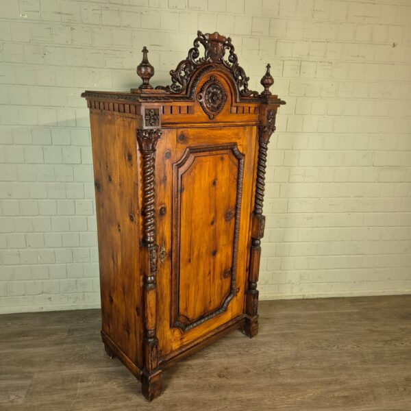 Wardrobe Gründerzeit 1880 Pine