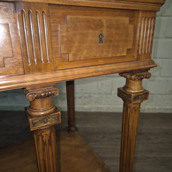 Display Case Jugendstil 1910 Walnut - Image 10