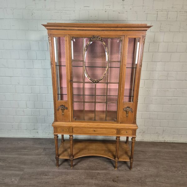 Display Case Jugendstil 1910 Walnut - Image 2