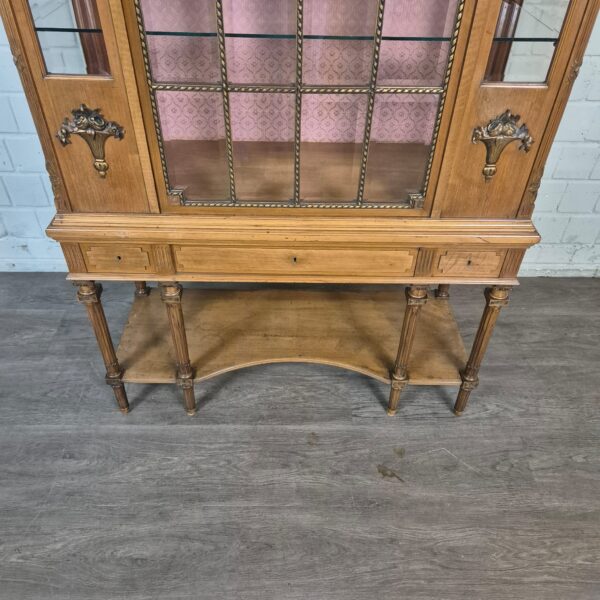 Display Case Jugendstil 1910 Walnut - Image 4