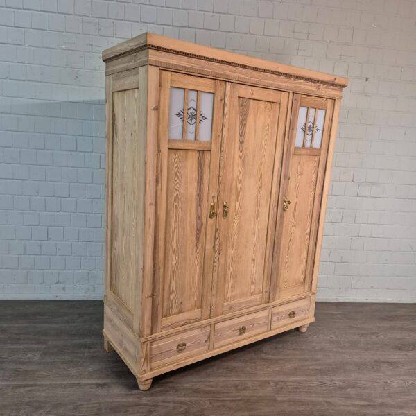 Wardrobe Jugendstil 1900 Pine